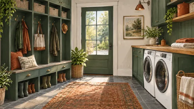 12 Mudroom Laundry Room Ideas for Busy Families