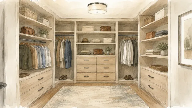 5 Small Walk-In Closet Ideas for Storage