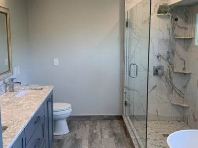 Bathroom Remodel Split-Level Home – photo 6