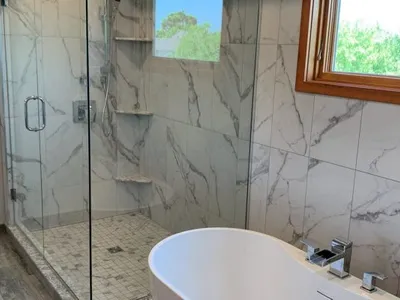 Bathroom Remodel Split-Level Home – photo 1