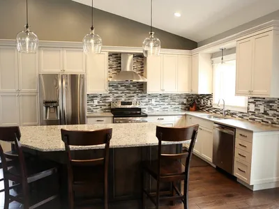 Lakeville Kitchen Remodel with Light Gray Cabinets – photo 1