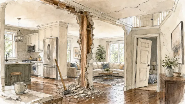 Load-Bearing or Not: A Homeowner's Guide to Open Concept Dream Planning