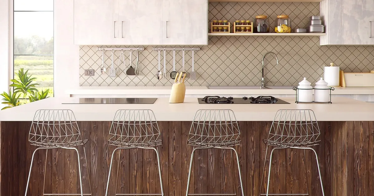 Three Tone Kitchen Cabinet Design Ideas