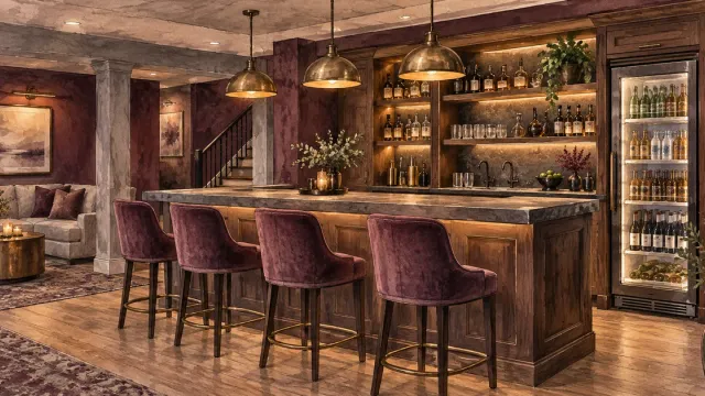 Basement Bar Ideas: Layouts, Features, and What to Budget