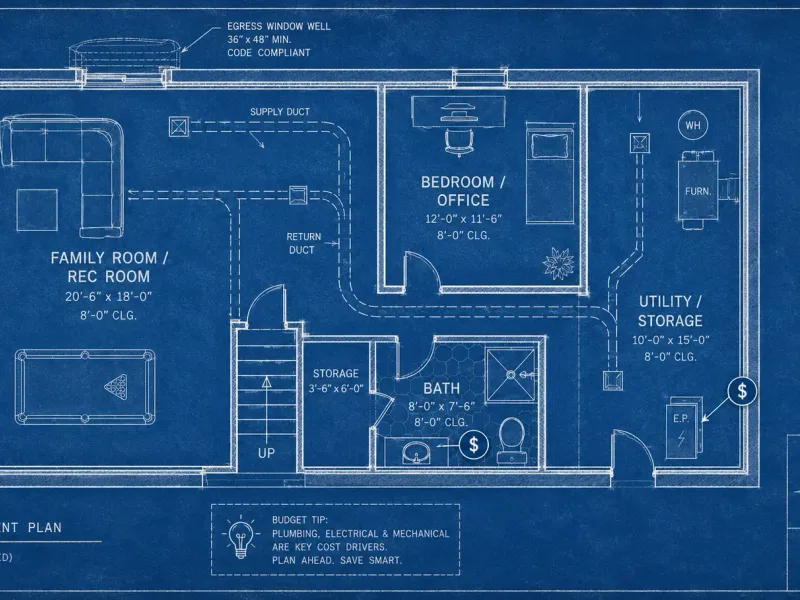 Basement Finishing Budget Planning Guide