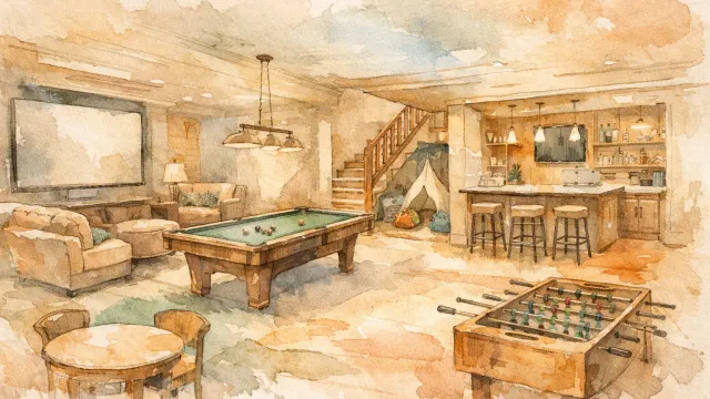 Basement Finishing Ideas for Families in the Twin Cities