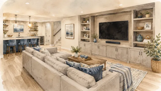 Seven Basement Finishing Ideas to Maximize Your ROI