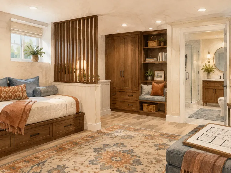 Basement Guest Suite Remodel That Works