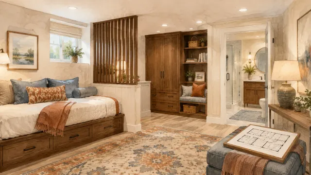 Basement Guest Suite Remodel That Works