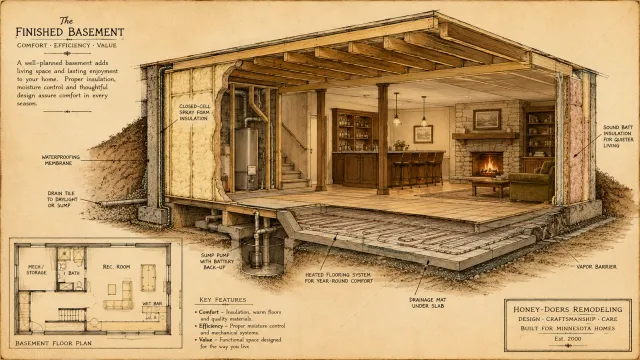 Planning Advice: Preparing for a Basement Remodel