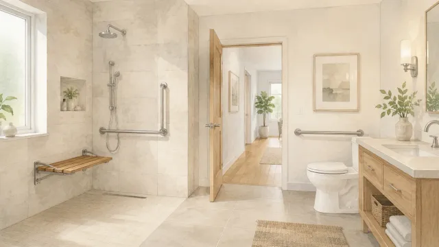 Bathroom Remodel for Seniors: Safe & Stylish Aging in Place Ideas