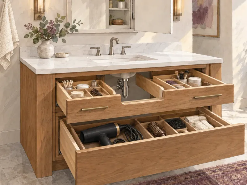 Best Bathroom Vanity Storage Solutions for Real Life
