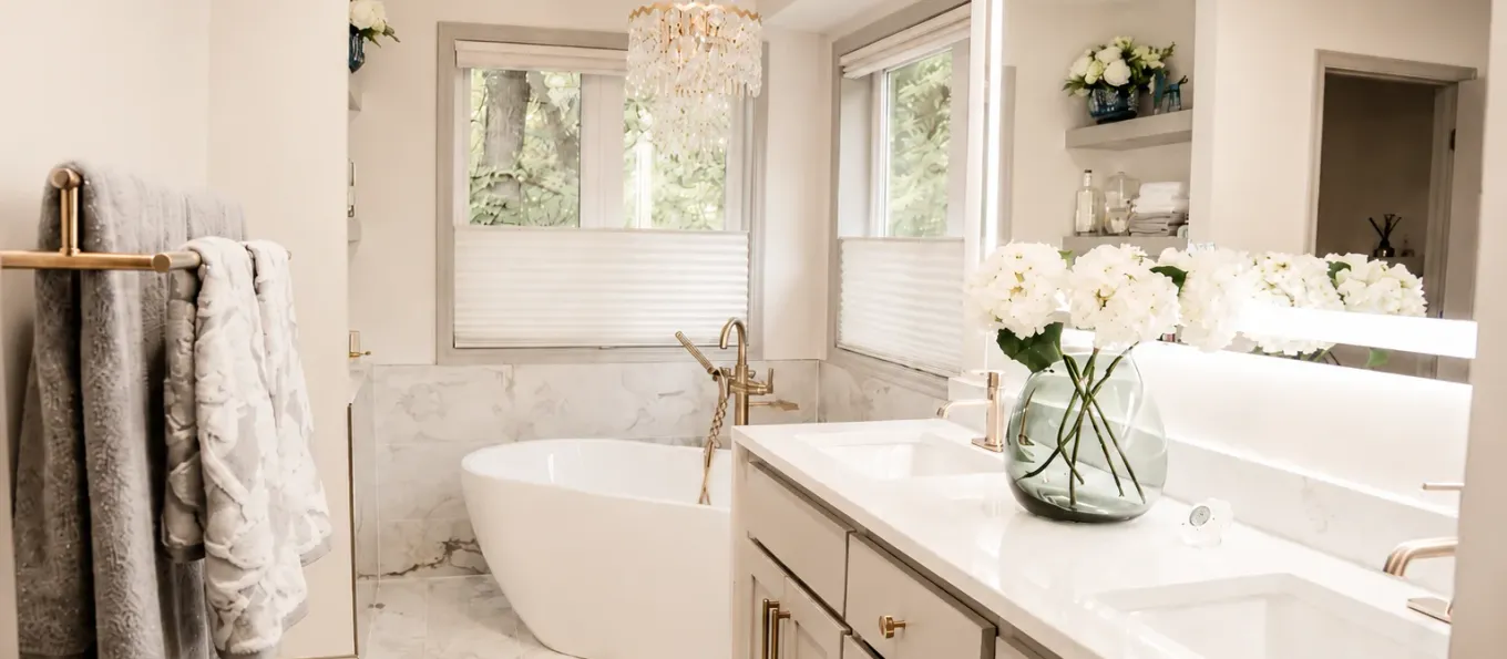 A Brighter, More Open Primary Bathroom in Burnsville