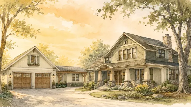 Four Ways to Connect a Garage to Your House