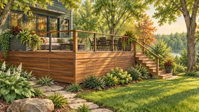 Deck Skirting Ideas: Five Alternatives to Lattice