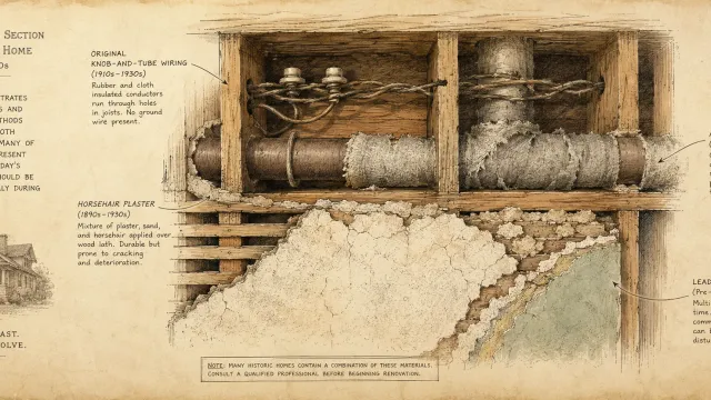 Asbestos, Lead, and Knob-and-Tube: A Homeowner's Safety Guide to Historic Remodeling