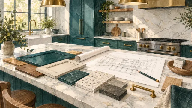How to Design a Kitchen Remodel from Blueprints to Beautiful