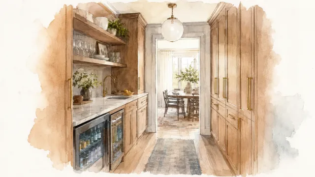How to Transform Butler Pantries into Mini Kitchens