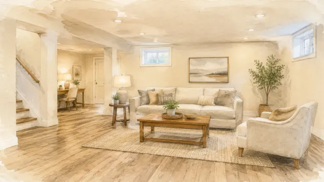 How Much Value Does a Finished Basement Add to Your Home?