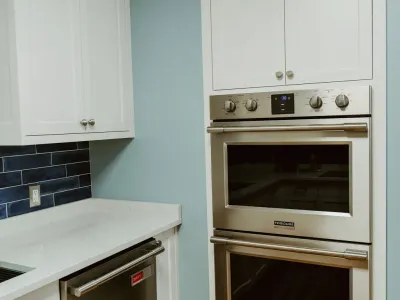 Lakeville Kitchen Remodel with Blue Tile Backsplash – photo 7