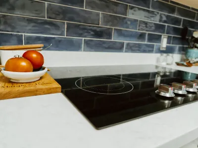 Lakeville Kitchen Remodel with Blue Tile Backsplash – photo 9