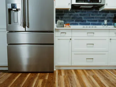 Lakeville Kitchen Remodel with Blue Tile Backsplash – photo 11