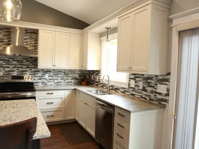 Lakeville Kitchen Remodel with Light Gray Cabinets – photo 2