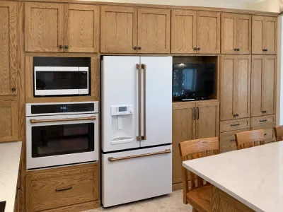 Lakeville Kitchen Remodel with Red Oak Shaker Cabinets – photo 4