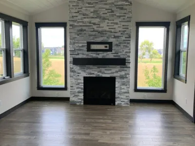 Lakeville 4-Season Porch Addition with Stone Fireplace – photo 2