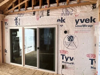 Lakeville 4-Season Porch Addition with Stone Fireplace – photo 5