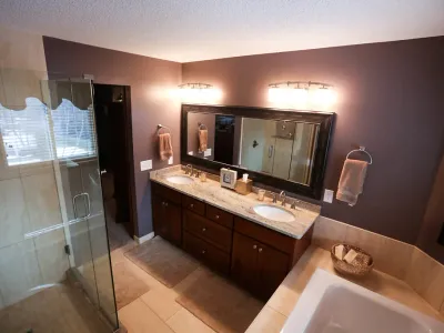 Lakeville Three-Bathroom Remodel with Sliding Barn Door – photo 3