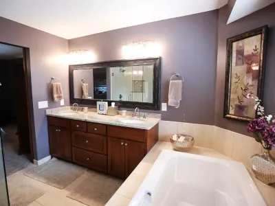Lakeville Three-Bathroom Remodel with Sliding Barn Door – photo 4