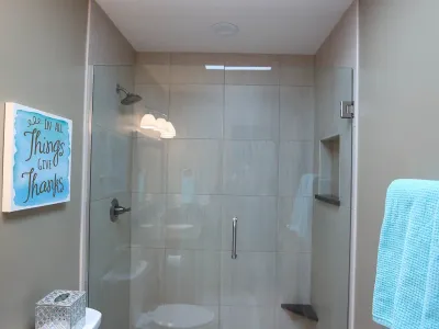 Lakeville Three-Bathroom Remodel with Sliding Barn Door – photo 11