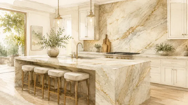 Eight Countertop Trends Defining Luxury Kitchens in 2026