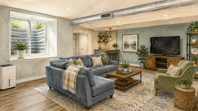 Managing Humidity in a Finished Basement: Beyond Just a Dehumidifier