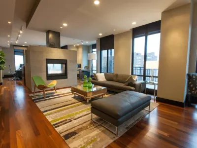 Minneapolis Loft Remodel with Waterfall Island – photo 10