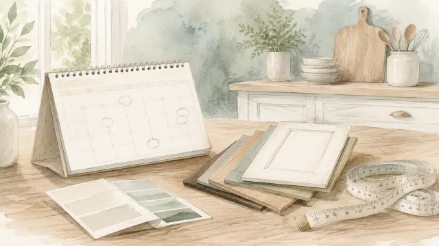 Kitchen Remodeling Timeline Planning Guide