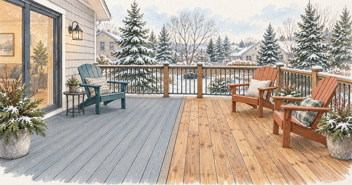 How to Build a Deck to Withstand All Four Seasons