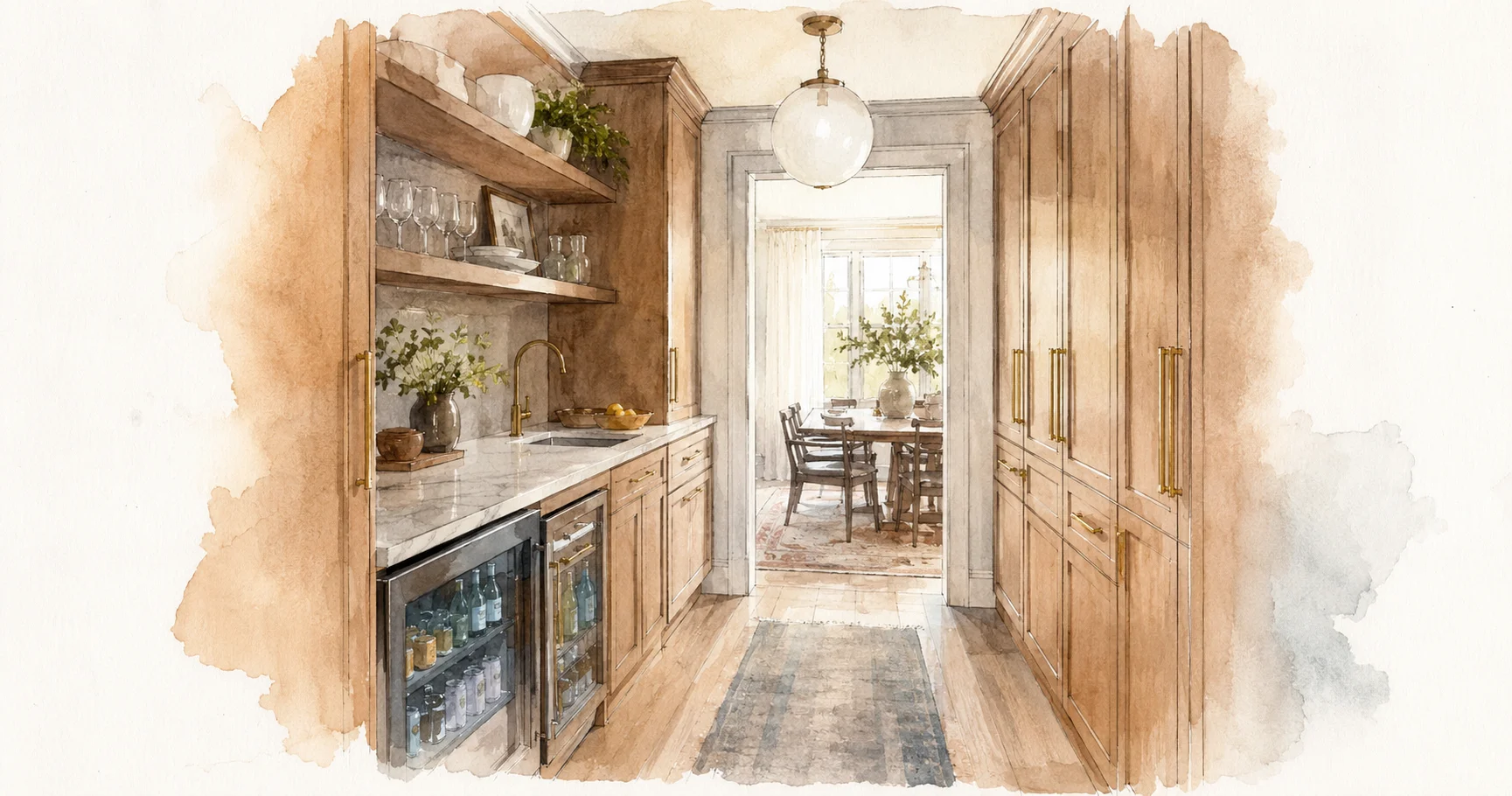 How to Transform Butler Pantries into Mini Kitchens