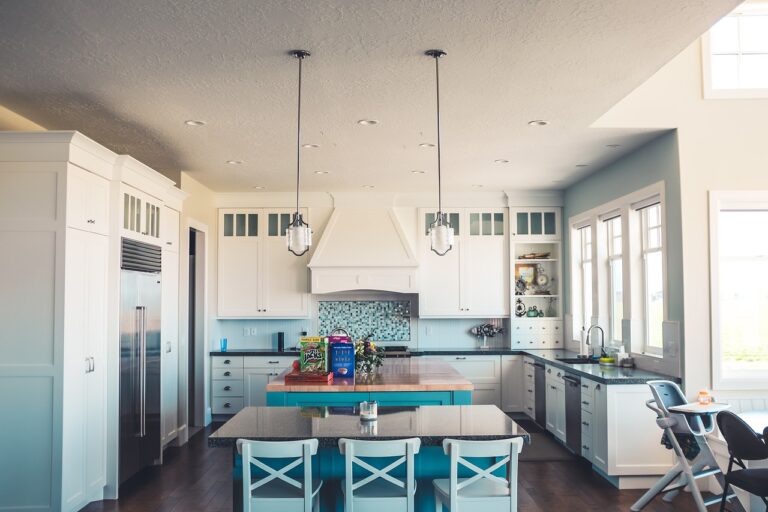 3 tone kitchen cabinet design