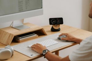 home office essentials desk
