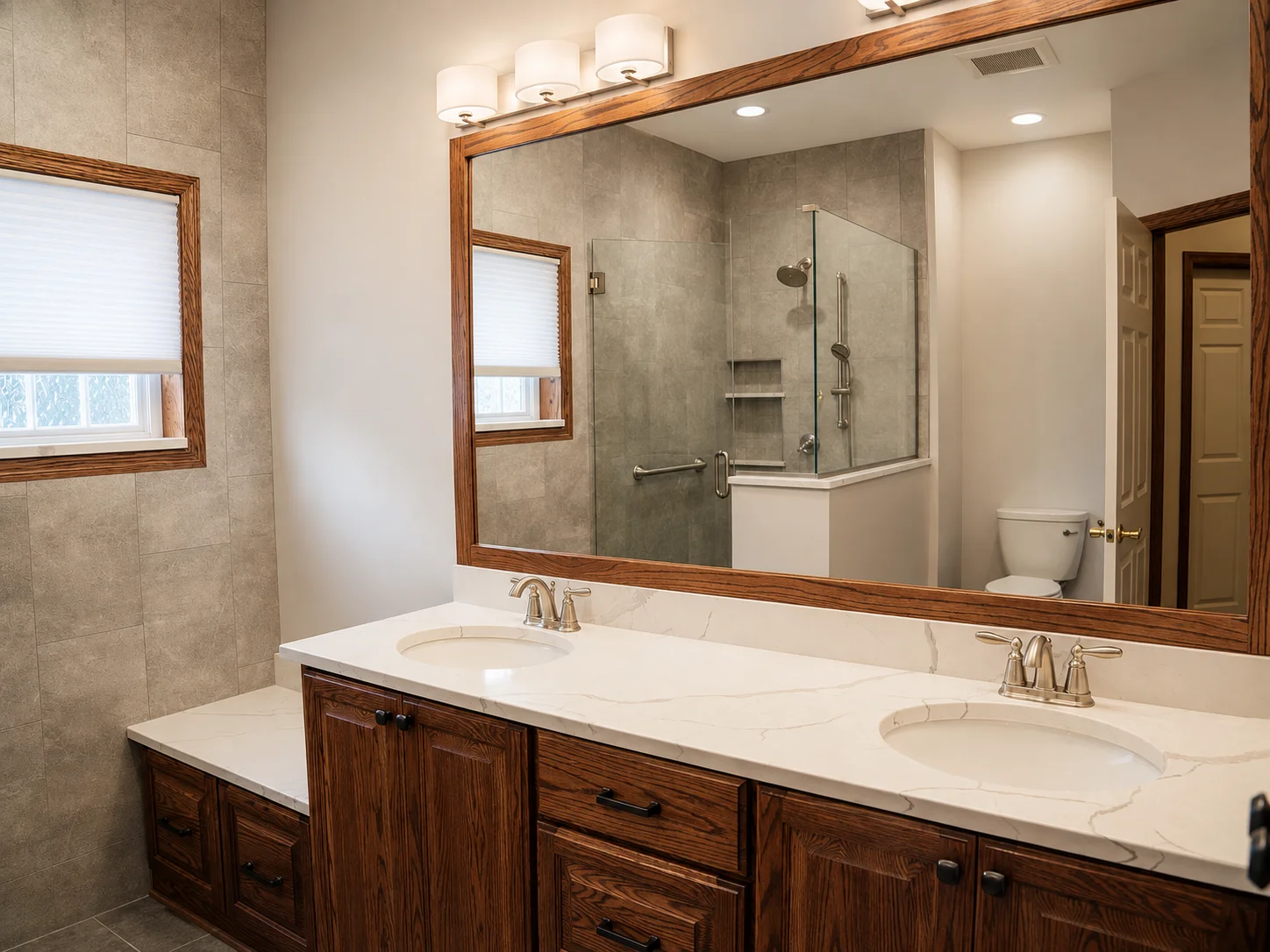 A Safer, More Functional Primary Bathroom in Rosemount