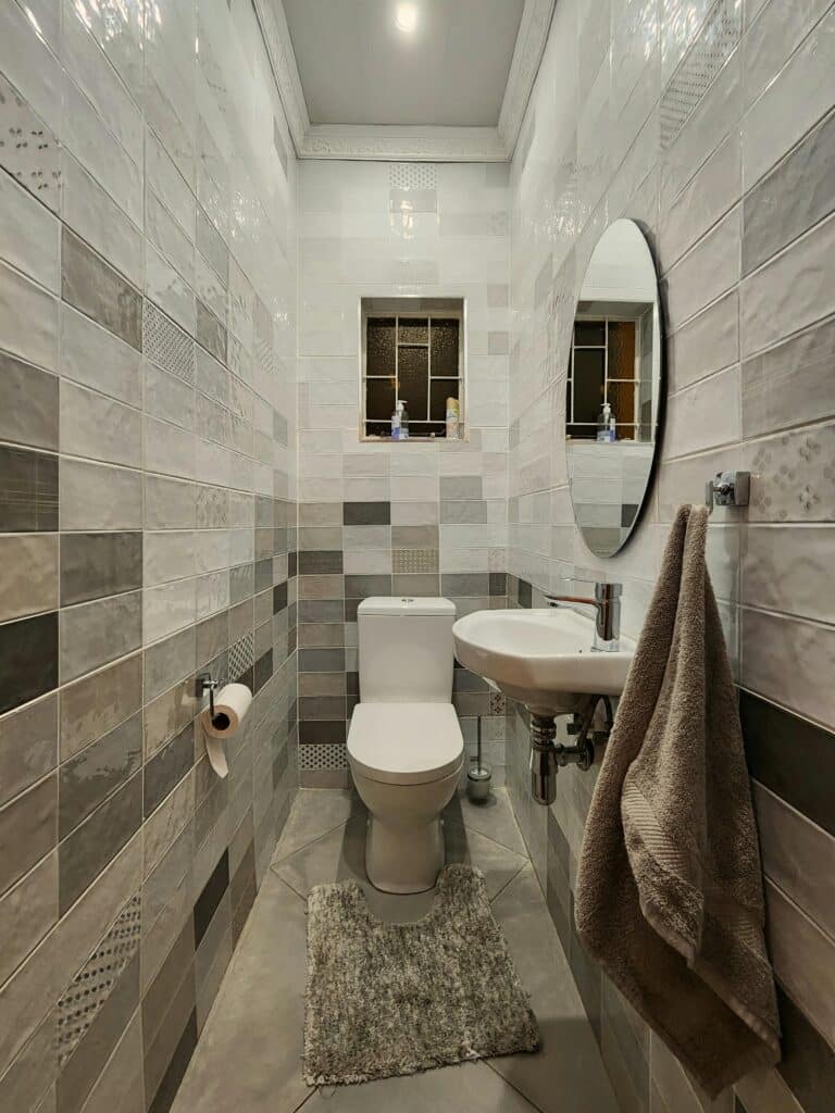 small slot bathroom