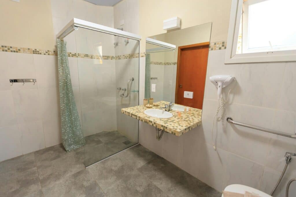 handicap friendly bathroom